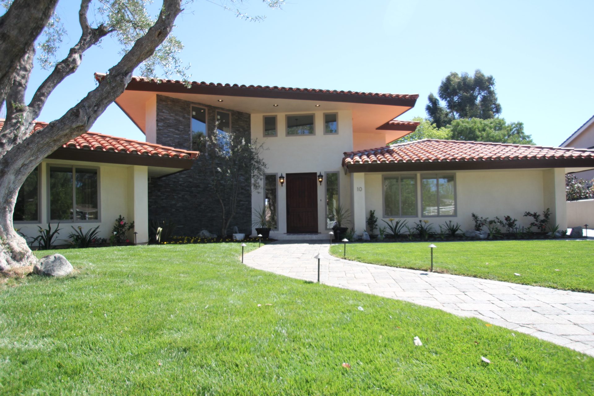 Remodeled outdoor living space