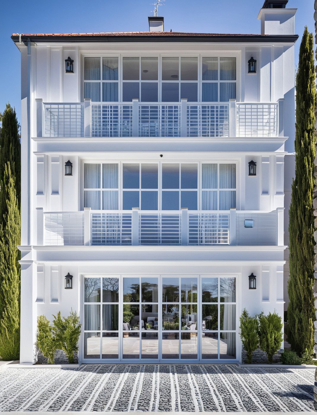 Architectural rendering of 52 8th Street in Hermosa Beach