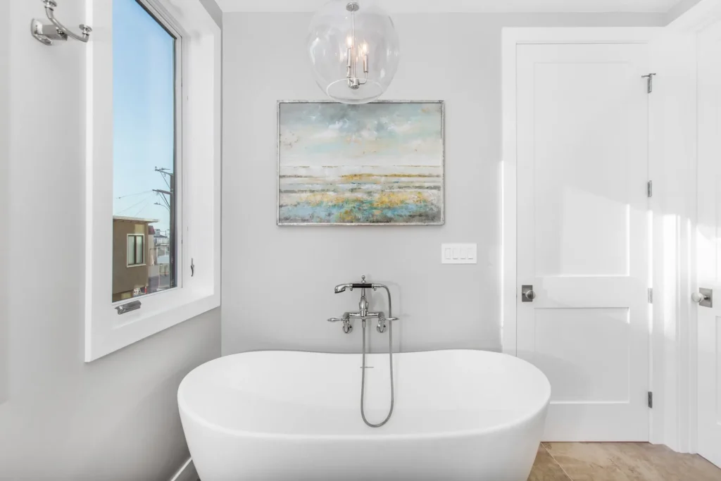 Bathroom remodel in a Hermosa Beach home