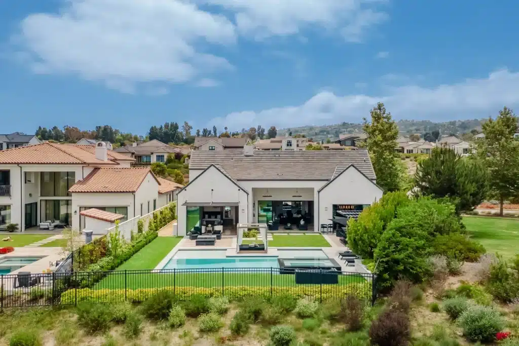 Custom estate home and pool built by Levine Homes in the South Bay